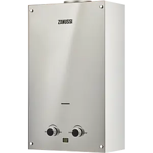 Водонагреватель проточный газовый Zanussi GWH 10 Fonte Glass Mirror Водонагреватель проточный газовый Zanussi GWH 10 Fonte Glass Mirror, 2