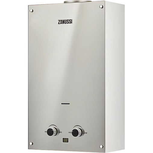 Водонагреватель проточный газовый Zanussi GWH 10 Fonte Glass Mirror Водонагреватель проточный газовый Zanussi GWH 10 Fonte Glass Mirror