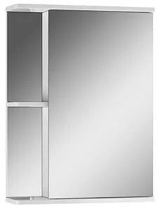 Шкаф-зеркало Айсберг Норма 1-50 R белый DA1602HZ, 1