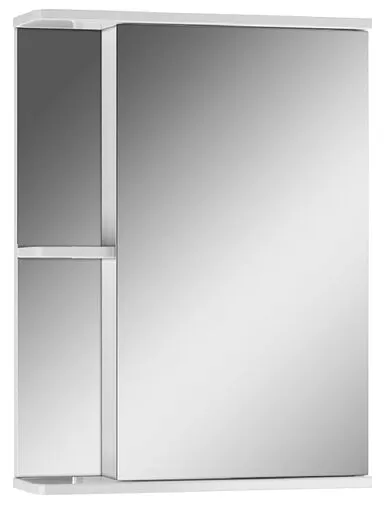 Шкаф-зеркало Айсберг Норма 1-50 R белый DA1602HZ