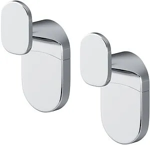 Крючок двойной Am.Pm X-Joy хром A84345500 Крючок двойной Am.Pm X-Joy хром A84345500, 1