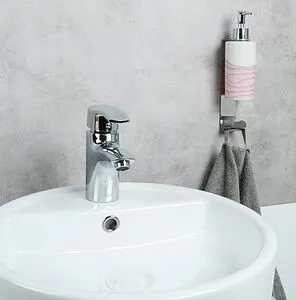 Держатель для дозатора с крючком Fixsen Practica хром FX-800B Держатель для дозатора с крючком Fixsen Practica хром FX-800B, 4