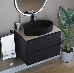 Раковина Uperwood UPD Rome черный матовый 291020323 Раковина Uperwood UPD Rome черный матовый 291020323, 3