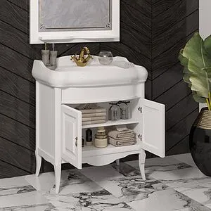 Тумба под умывальник напольный Opadiris Лоренцо 80 белый матовый Z0000008220, 3