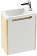 Тумба-умывальник подвесная Ravak SD Classic 40 белый/береза X000000417+XJD0114000