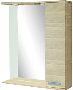 Шкаф-зеркало Comforty Марио 90 сосна лоредо 00003130375CF Шкаф-зеркало Comforty Марио 90 сосна лоредо 00003130375CF, 1