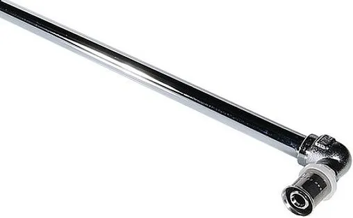 Уголок пресс радиаторный с хромированной трубкой 20мм x 15мм Valtec VTm.281.PN.002015