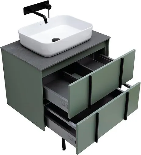 Тумба-умывальник подвесной Allen Brau Reality 70 олива 1.32004.CGM+