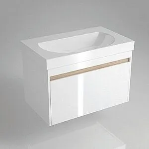 Тумба-умывальник подвесная Kerama Marazzi Buongiorno 80 белый BGN.80.1+1\WHT+BG.wb.80 Тумба-умывальник подвесная Kerama Marazzi Buongiorno 80 белый BGN.80.1+1\WHT+BG.wb.80, 1
