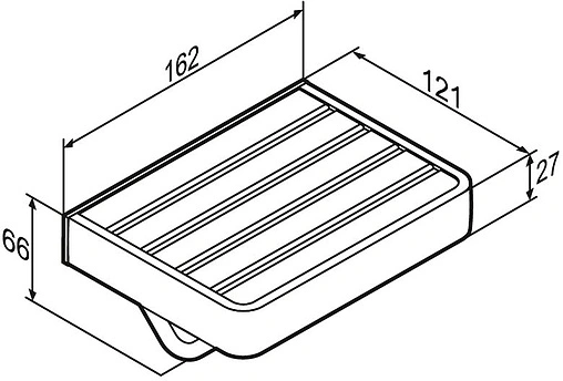 Держатель туалетной бумаги Damixa Jupiter чёрный матовый/алюминий DA77341500