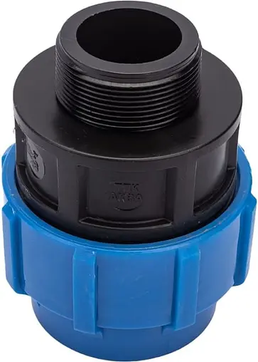 Муфта компрессионная переходная 63мм x 2&quot;н ТПК-Аква 50030063