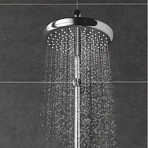 Лейка верхнего душа с настенным креплением Grohe Tempesta 210 хром 26412000, 4