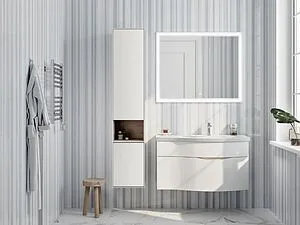 Зеркало с подсветкой Kerama Marazzi 100 белый MI.P.100 Зеркало с подсветкой Kerama Marazzi 100 белый MI.P.100, 3