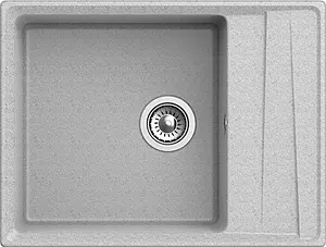 Мойка кухонная GranFest Level LV-660L серый Мойка кухонная GranFest Level LV-660L серый, 3