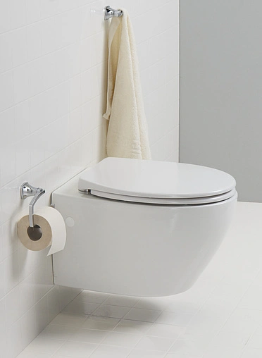 Унитаз подвесной безободковый BelBagno Prospero белый BB507B