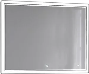 Зеркало с подсветкой Jorno Slide 100 с часами белый Sli.02.92/W Зеркало с подсветкой Jorno Slide 100 с часами белый Sli.02.92/W, 1