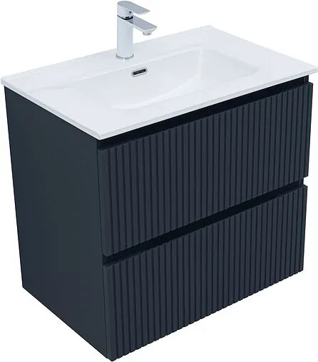 Тумба-умывальник подвесная Aquanet Джейн (Flat) 70 маренго 00335428+