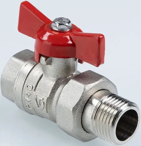 Кран шаровый с американкой ½&quot;в x ½&quot;н Valtec Стандарт ГОСТ Р 59553-2021 VT.127.N.04