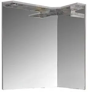 Зеркало с подсветкой Aquaton Корнер L белый 1A052902KR01L, 1