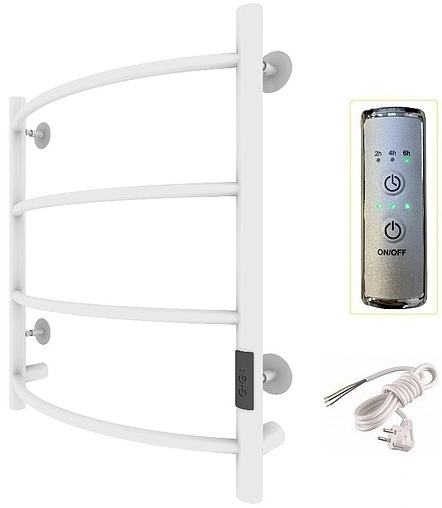 Полотенцесушитель электрический лесенка Тругор Пэк сп 5 60х50 белый ВГП