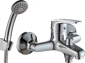 Смеситель для ванны Rossinka хром D40-30 Смеситель для ванны Rossinka хром D40-30, 1