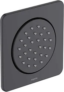 Душевая форсунка Aquatek чёрный матовый AQ2099MB, 1