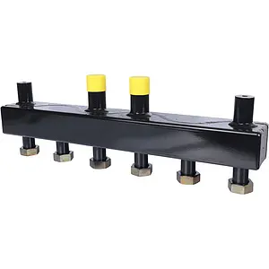 Коллектор распределительный 3 контура 1"н x 1"нг Stout SDG-0016-002503 Коллектор распределительный 3 контура 1"н x 1"нг Stout SDG-0016-002503, 2