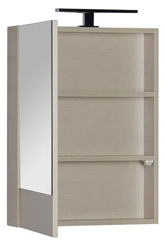 Шкаф-зеркало Aquanet Нота 58 L светлый дуб 00158856