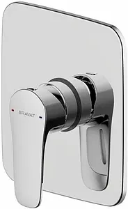 Смеситель для душа скрытого монтажа Bravat Source хром PB8173218CP-ENG Смеситель для душа скрытого монтажа Bravat Source хром PB8173218CP-ENG, 1