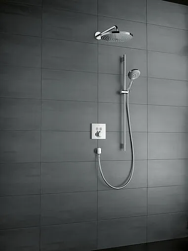 Лейка верхнего душа с настенным креплением Hansgrohe Raindance Select S 300 2jet хром 27378000