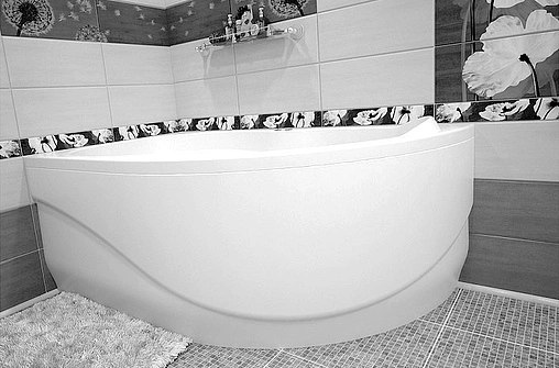 Ванна акриловая Aquanet Graciosa 150x90 L 00203940