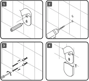 Полотенцедержатель Am.Pm X-Joy хром A8434400 Полотенцедержатель Am.Pm X-Joy хром A8434400, 3