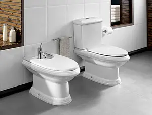 Биде напольное Roca America белый 357490000, 5