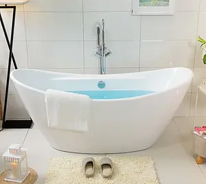 Ванна акриловая отдельностоящая Swedbe Vita 170x75 8805, 4