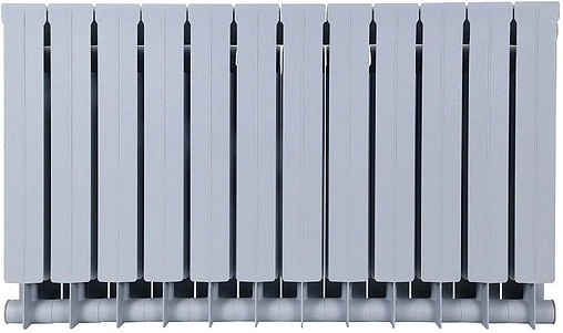 Радиатор биметаллический 12 секций Global Style Plus 500 серый