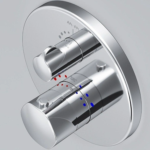 Термостат для 2 потребителей Am.Pm Gem хром F9085500