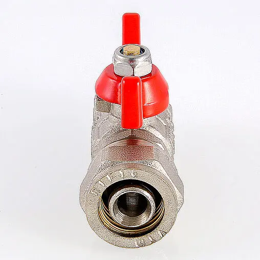 Кран шаровый с переходом на мп трубу 16мм x ½&quot;н Valtec VT.341.N.1604