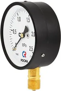 Манометр радиальный Росма ТМ-510Р.00 100мм 25 бар ½&quot; 00000007303, 3