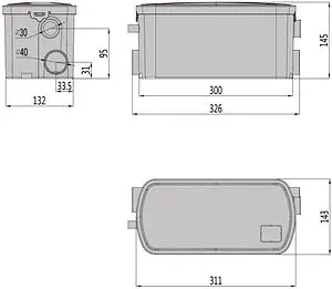 Канализационная насосная установка Pumpman ST250 Канализационная насосная установка Pumpman ST250, 2