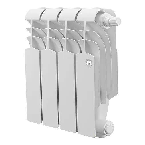 Радиатор биметаллический 4 секций нижнее правое подключение Royal Thermo Vittoria Super 300 VDR80 Bianco Traffico RTVSVDR8030004 Радиатор биметаллический 4 секций нижнее правое подключение Royal Thermo Vittoria Super 300 VDR80 Bianco Traffico RTVSVDR8030004