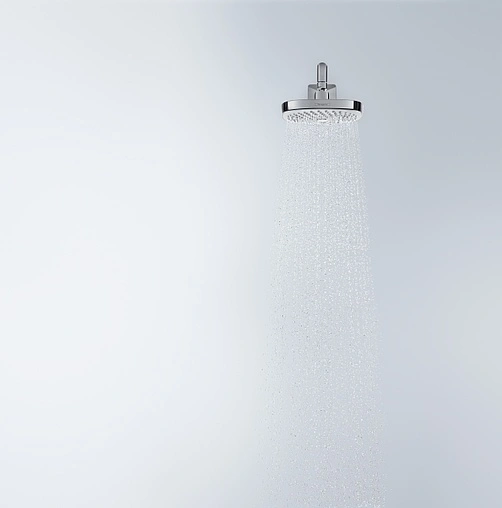 Лейка верхнего душа Hansgrohe Croma Select E 180 2jet хром/белый 26524400