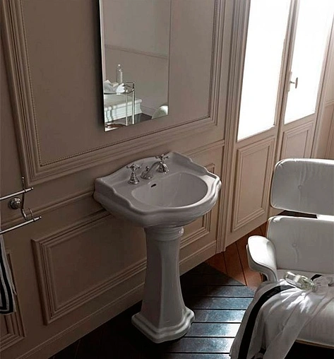 Раковина Kerasan Retro 55 белый 104501*3 Раковина Kerasan Retro 55 белый 104501*3