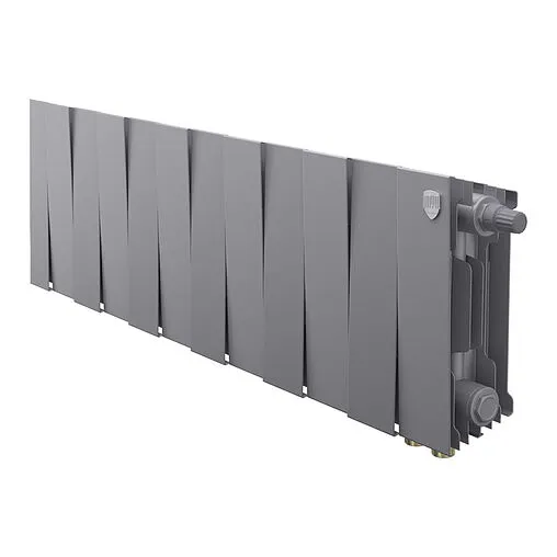 Радиатор биметаллический 12 секций нижнее правое подключение Royal Thermo PianoForte 200 VR80 Silver Satin RTPSVR803020012 Радиатор биметаллический 12 секций нижнее правое подключение Royal Thermo PianoForte 200 VR80 Silver Satin RTPSVR803020012