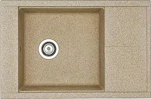 Мойка кухонная Aquaton Делия 78.7 песочный 1A715132DE220 Мойка кухонная Aquaton Делия 78.7 песочный 1A715132DE220, 1