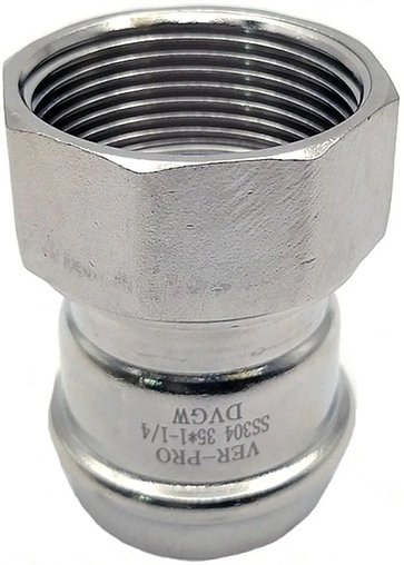 Муфта пресс переходная 22мм x ¾&quot;в Vieir VER-PRO VPSF224