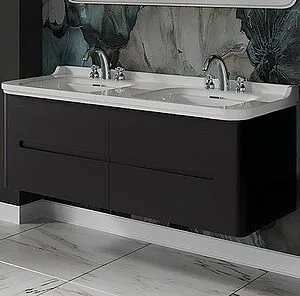 Тумба под умывальник Kerasan Waldorf 150 Nero matt 925431 Тумба под умывальник Kerasan Waldorf 150 Nero matt 925431, 1