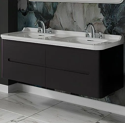 Тумба под умывальник Kerasan Waldorf 150 Nero matt 925431