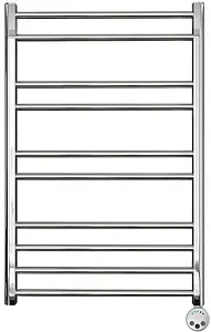 Полотенцесушитель электрический лесенка Lemark Poseidon П10 800х500 полированная сталь LM42810E, 3