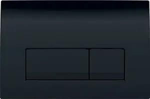 Клавиша смыва для унитаза Geberit Delta 50 115.119.DW.1 черный глянцевый, 1