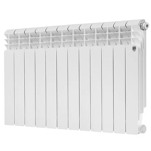 Радиатор биметаллический 12 секций Royal Thermo MONOBLOCK B Bianco Traffico RTBM50012 Радиатор биметаллический 12 секций Royal Thermo MONOBLOCK B Bianco Traffico RTBM50012